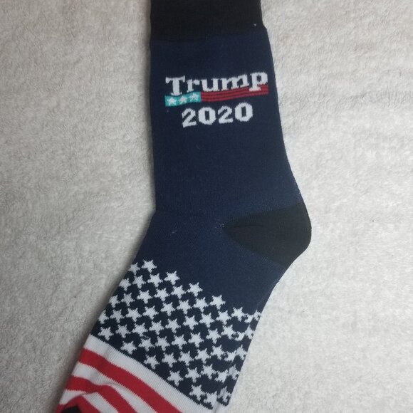 Trump 2020 Socks - Black Cuff and Toe - Picture 6 of 6